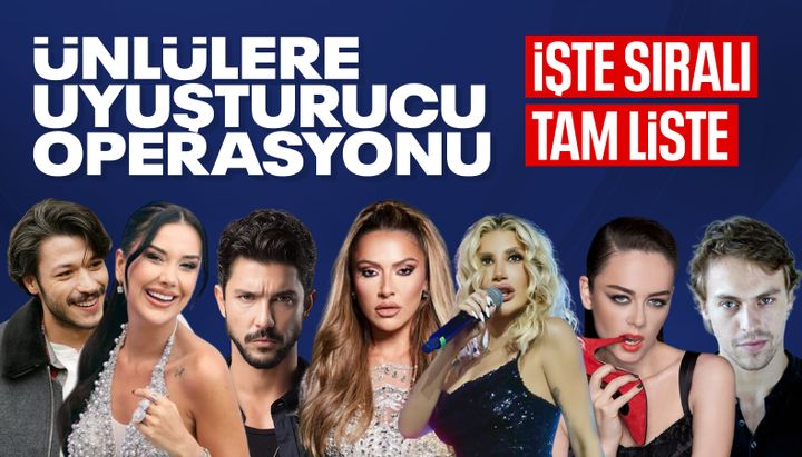 Ünlülere uyuşturucu operasyonu: Hadise ve İrem Derici de gözaltında