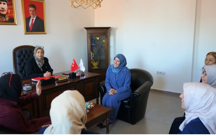 Saadet Partisi Kadın Kolları’ndan Milli Yol Partisi’ne Ziyaret