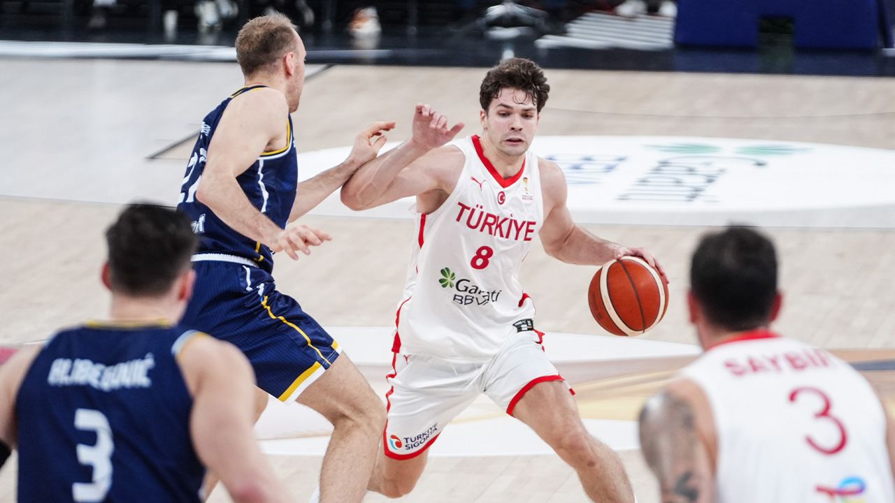 A Milli Erkek Basketbol Takımı” Bosna Hersek’e Fark Attı — Dünya Kupası Elemelerine Güçlü Başlangıç